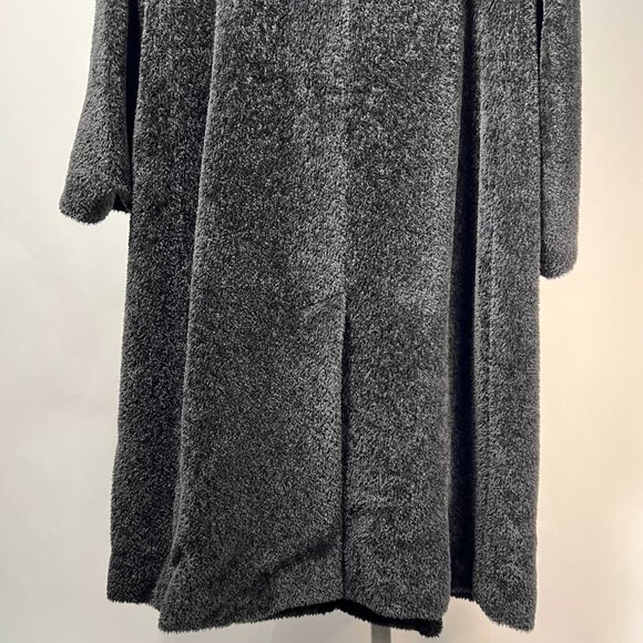 MAX MARA Teddy Bear Coat in Black Alpaca and Virgin wool 16 Made in Italy - Picture 7 of 10